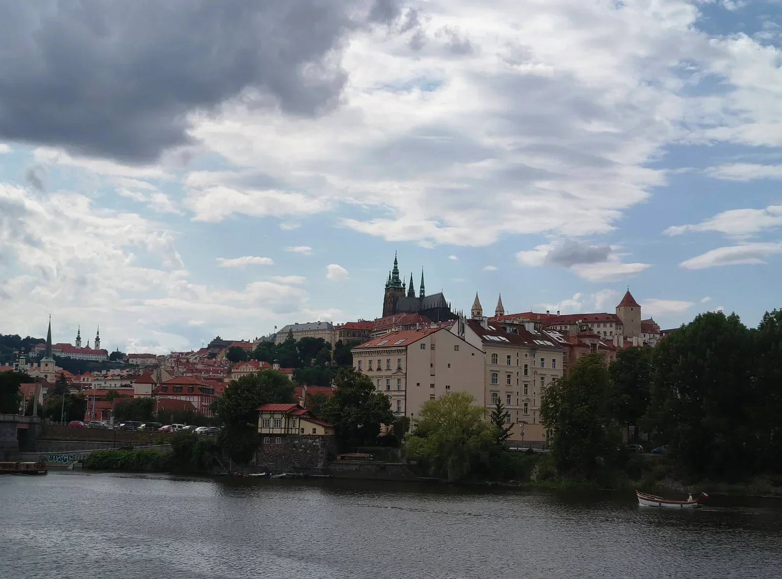 Panorama Pragi z Hradczan